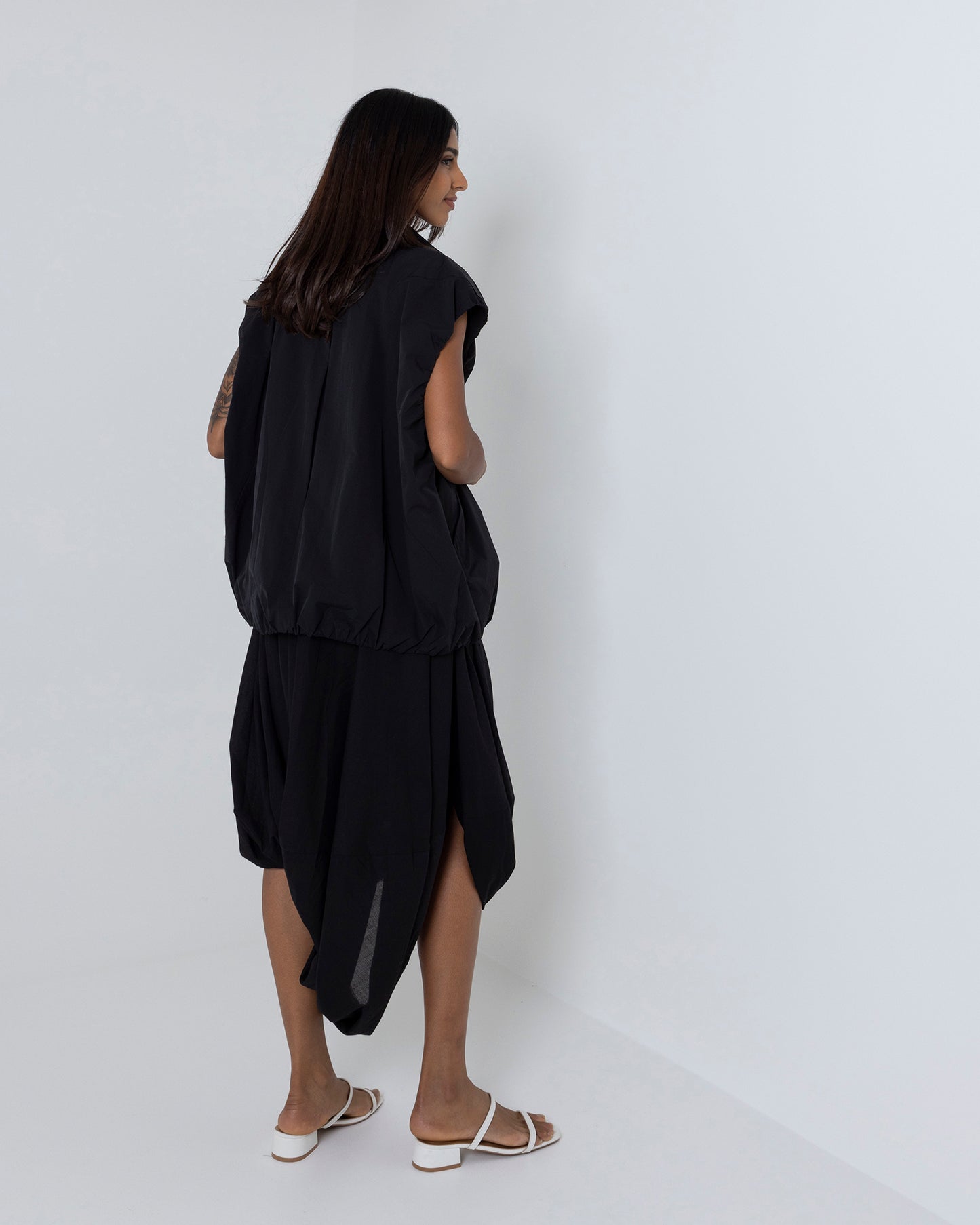 Draped Harem Shirwal