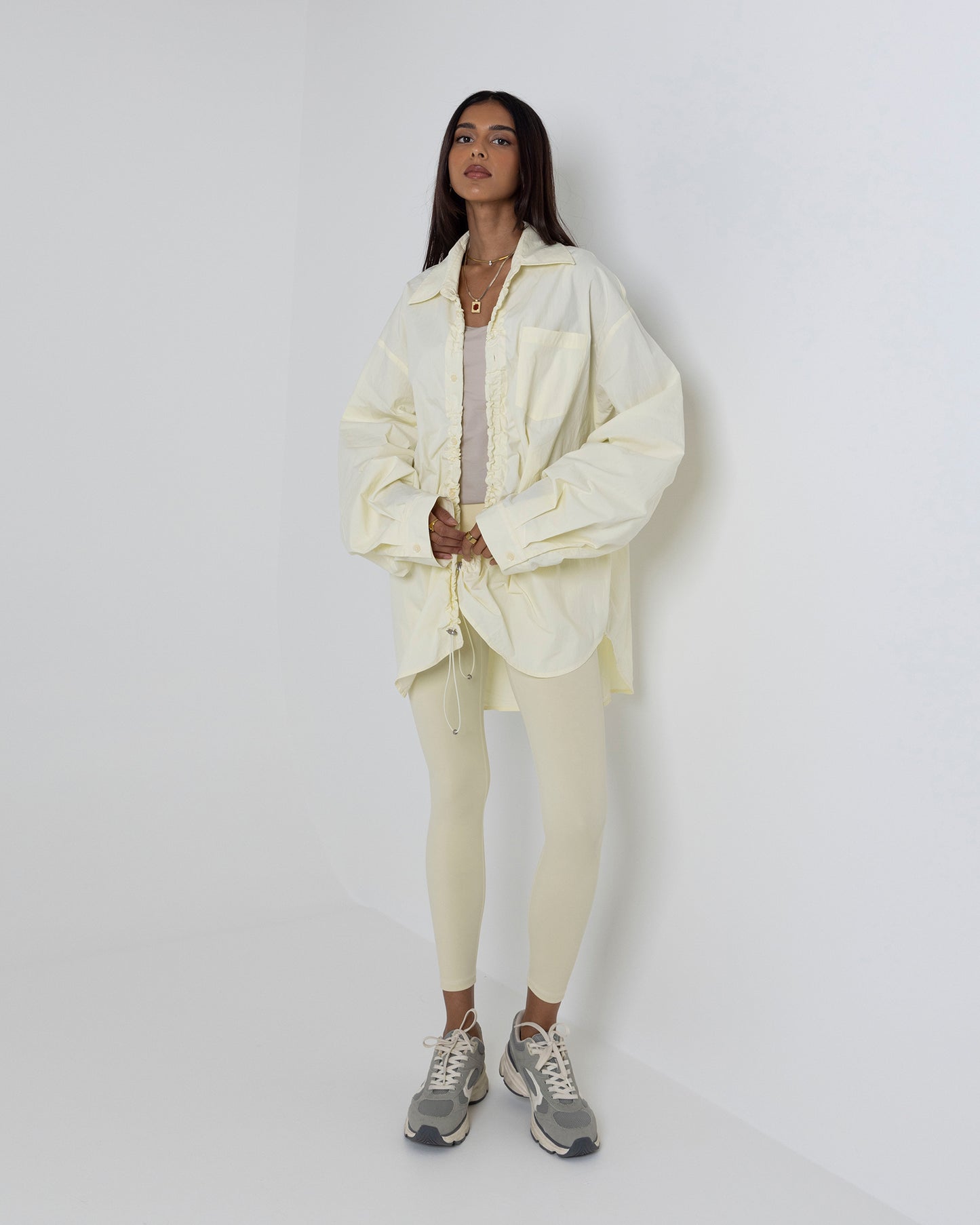 Yellow Jacket with Garters