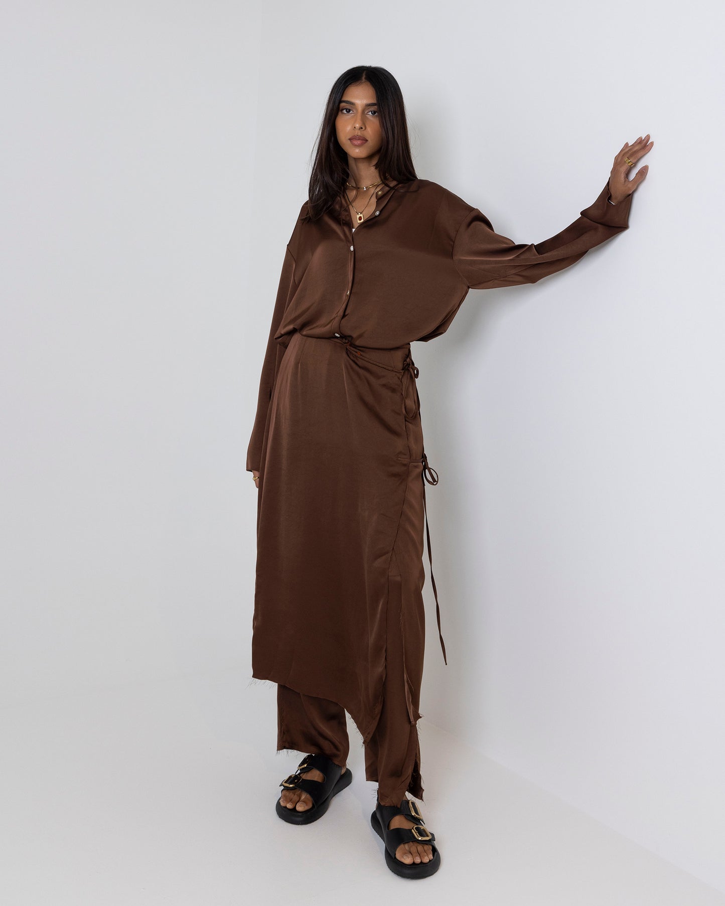 Brown Tunic Set