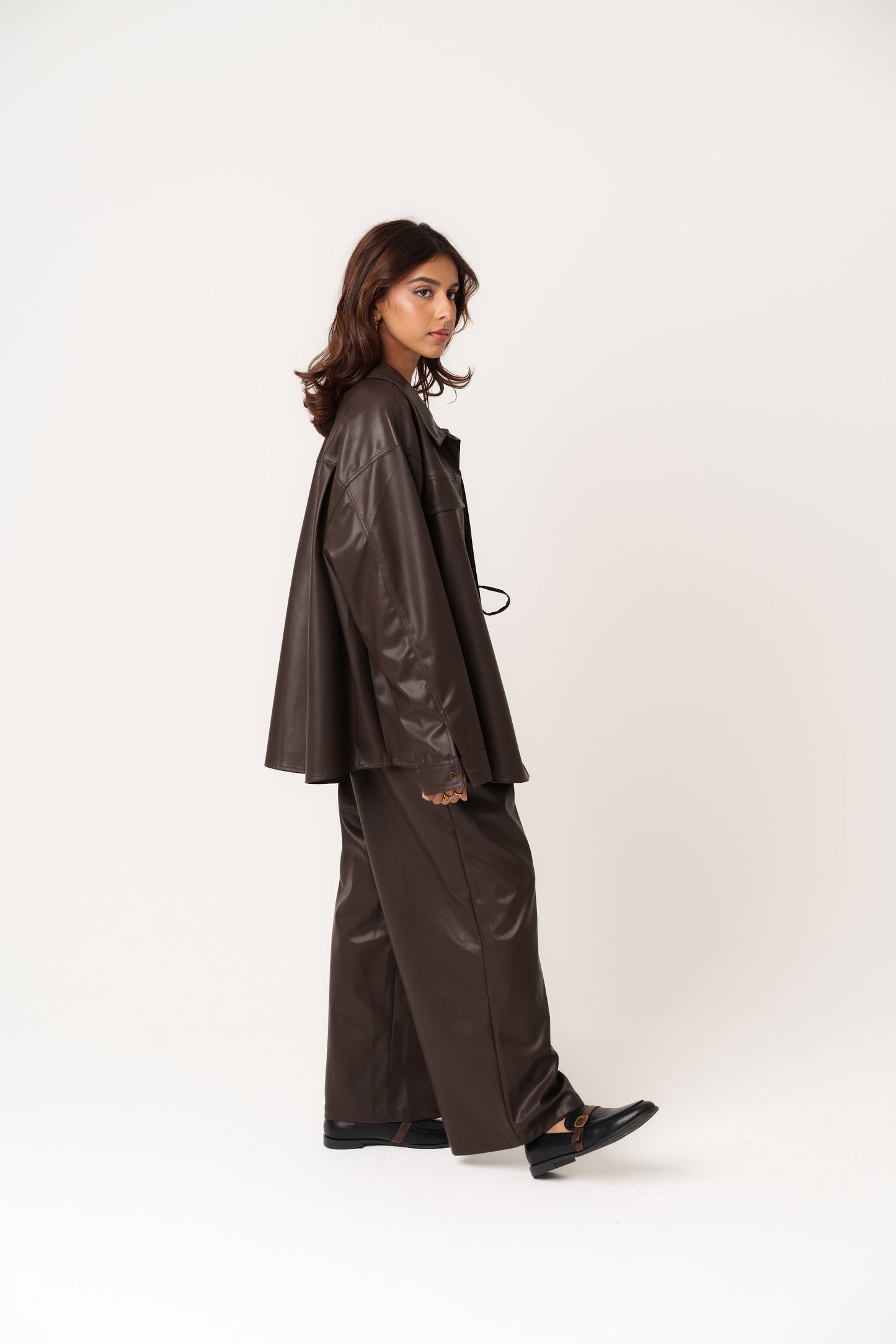 Brown Leather Set