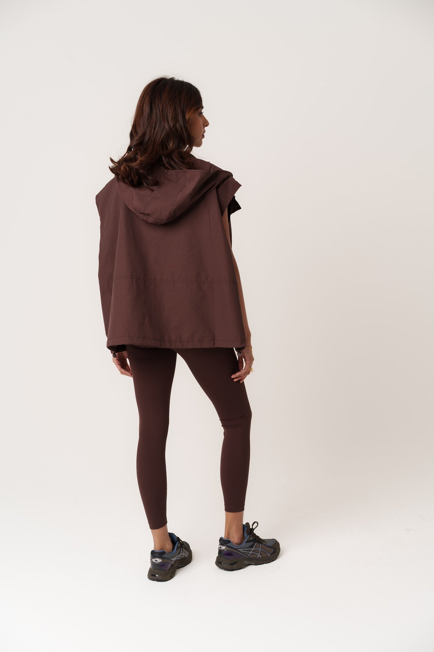 Maroon Oversized Vest