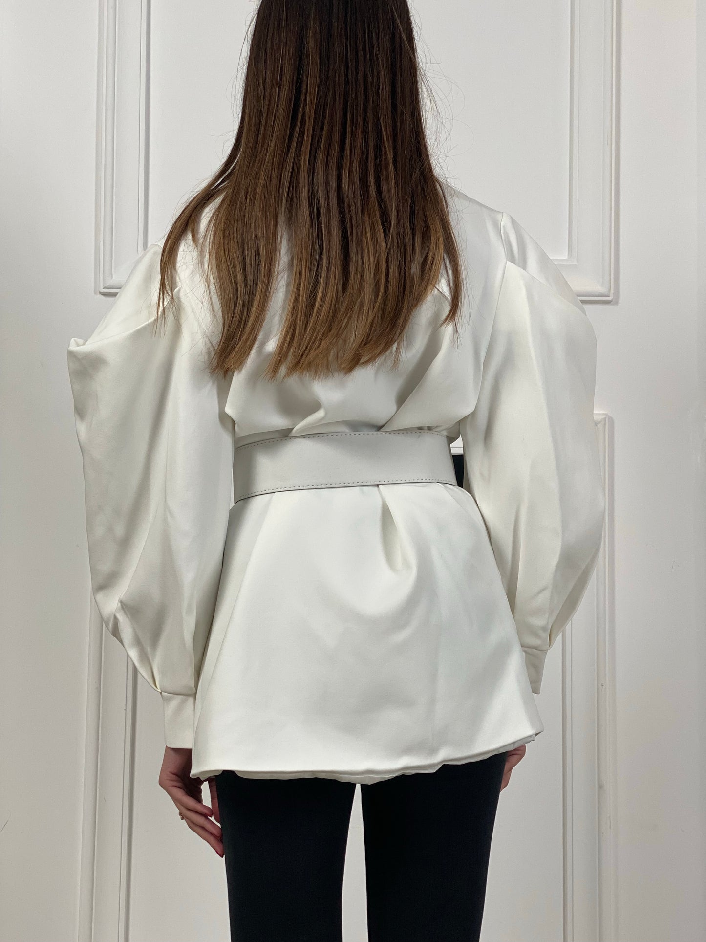White Top with belt