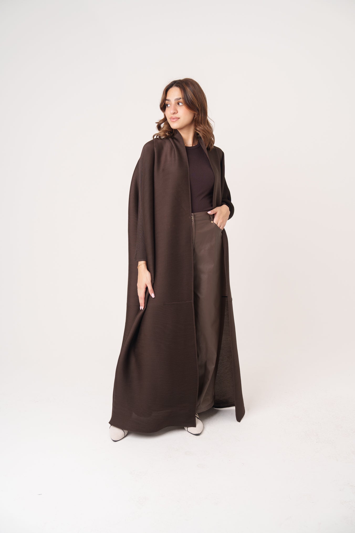 Pleated Abaya