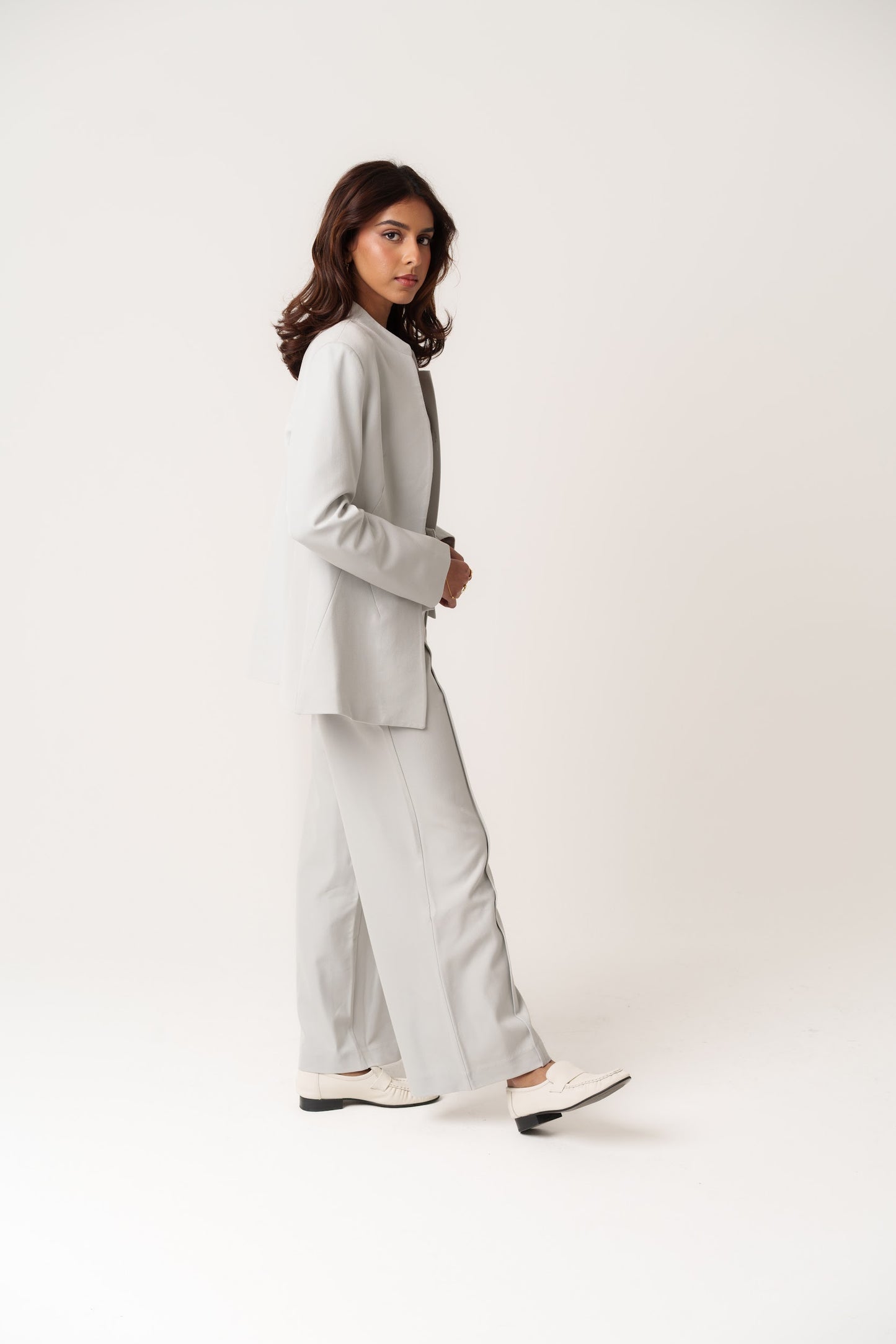 Light Grey Suit Set