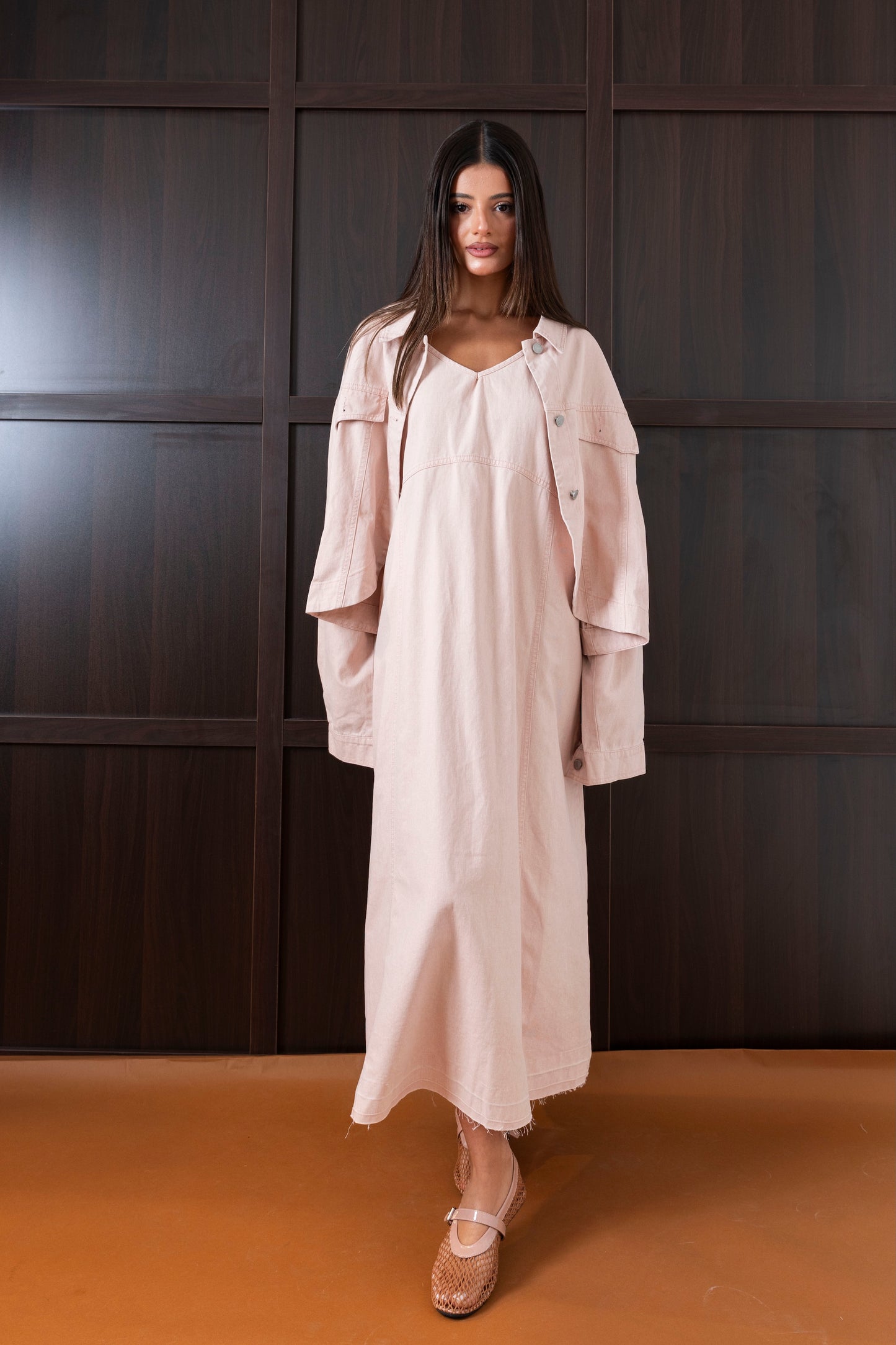 Pink Co-ord (Dress & Jacket)