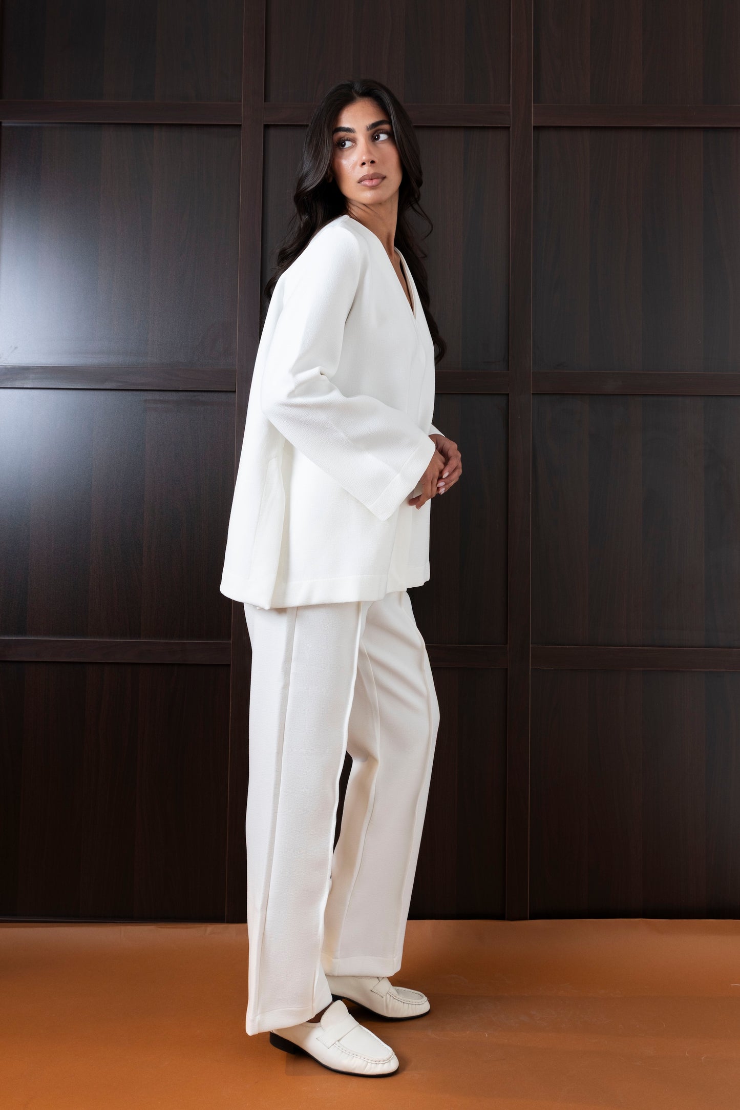 White Casual Set
