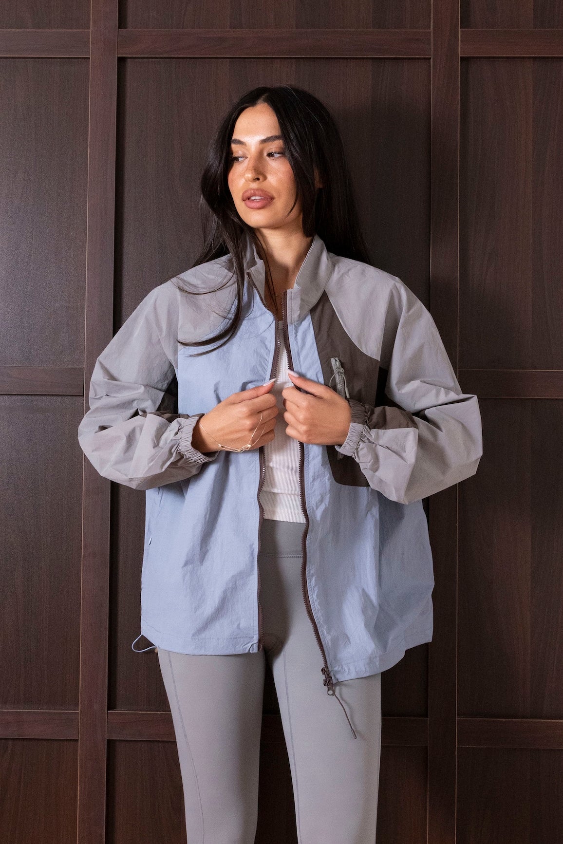 Tricolor Shell Jacket