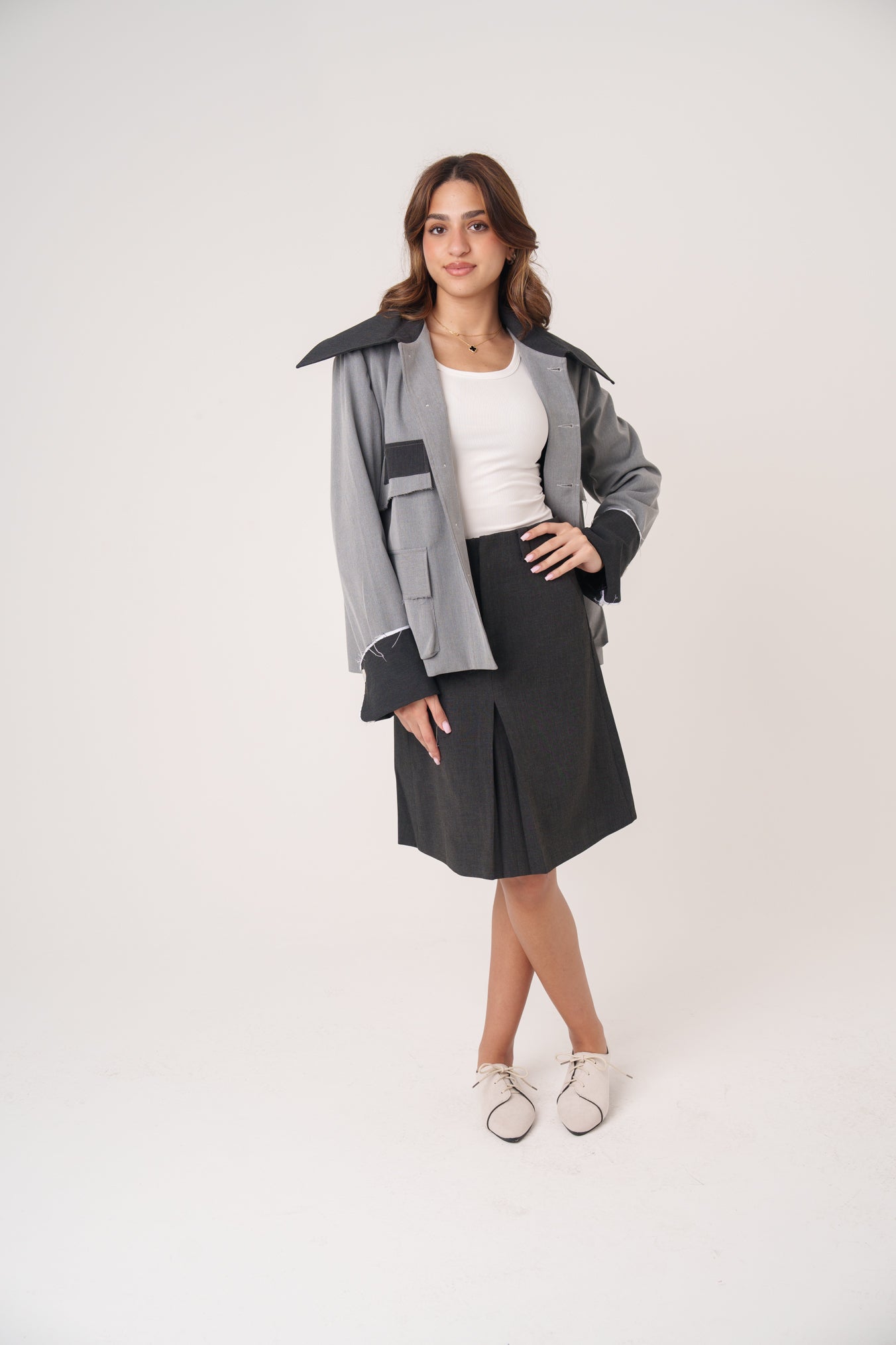 Dark Grey X Light Grey Jacket