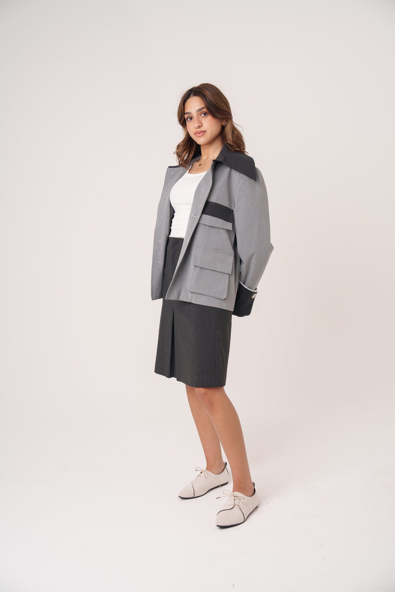 Dark Grey X Light Grey Jacket