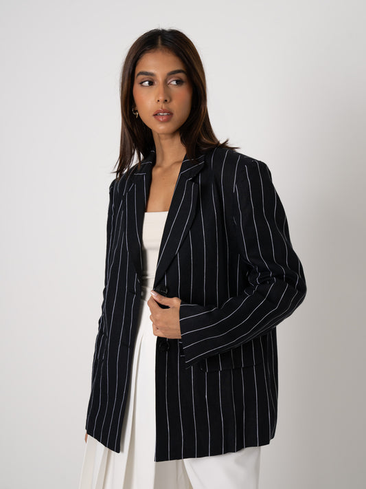 Striped Blazer (2 Colors)