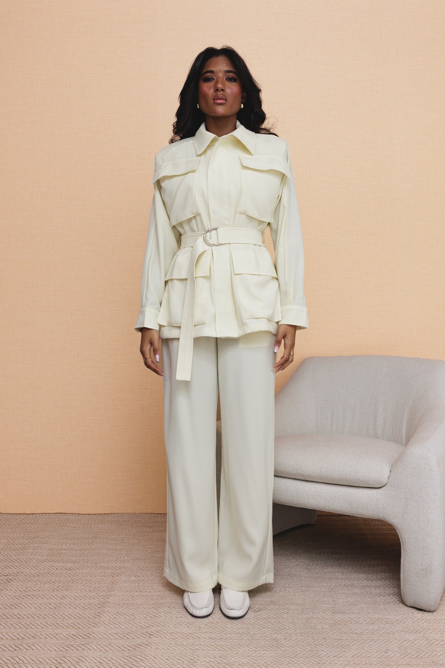 Pastel Yellow Cargo Set