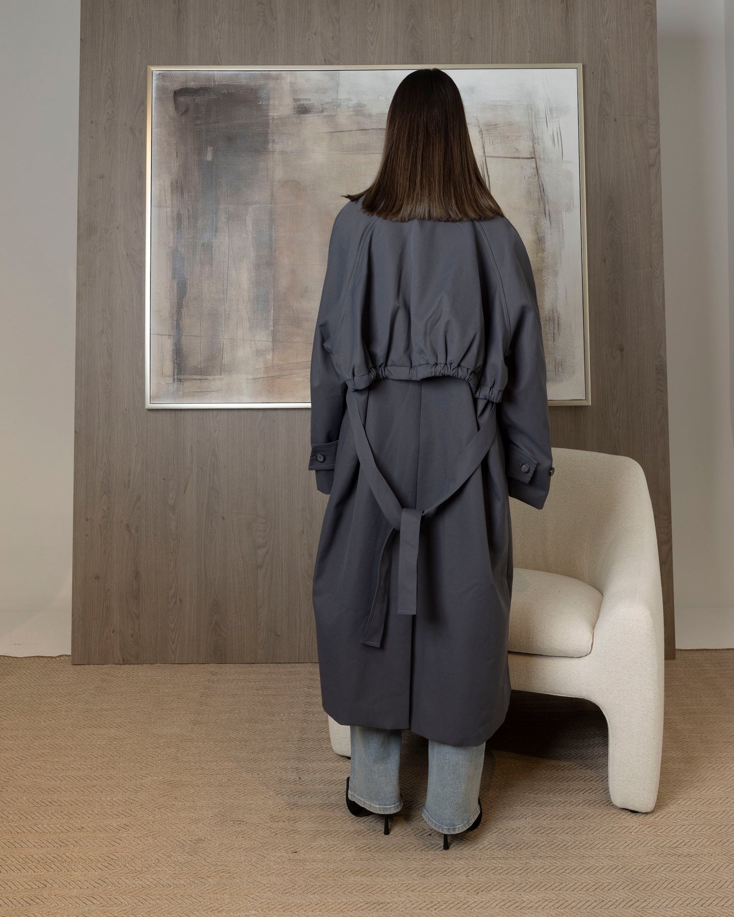 Long Buttoned Jacket