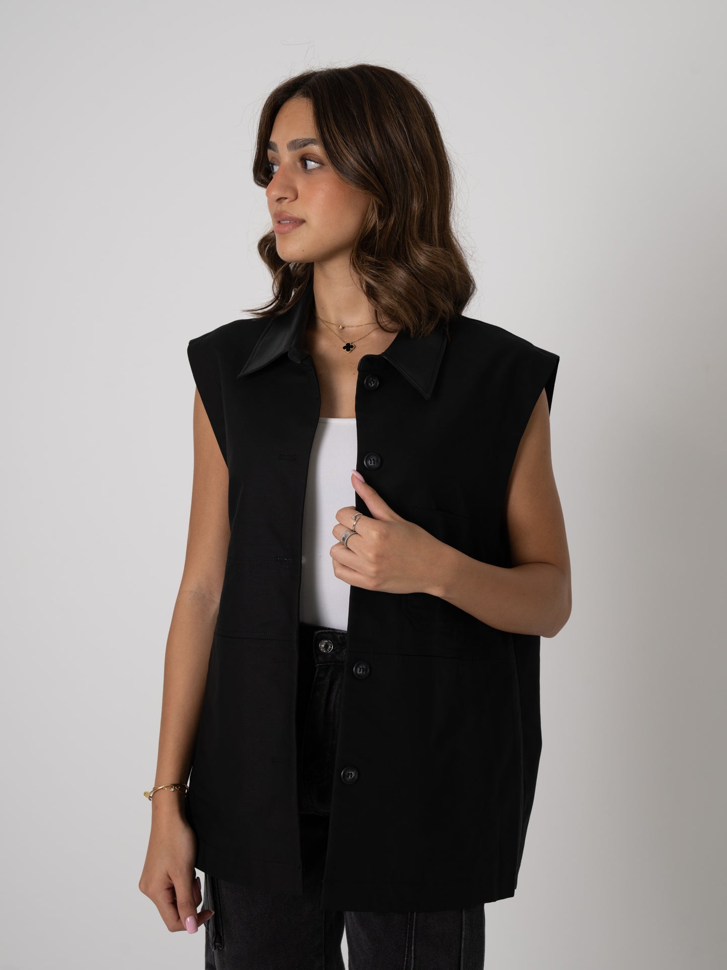 Collared Vest