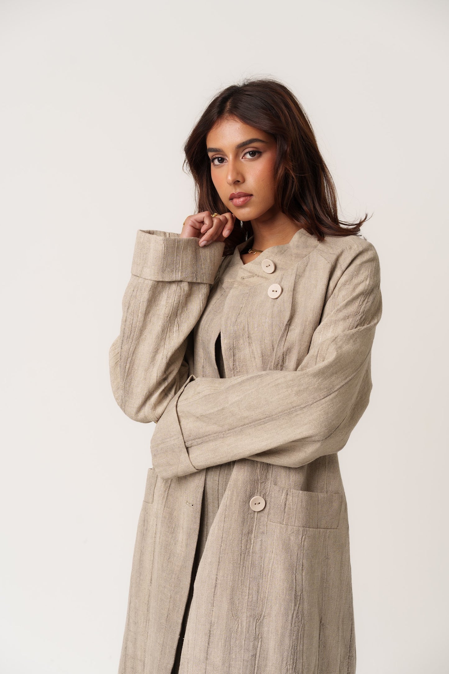 Long Textured Trench