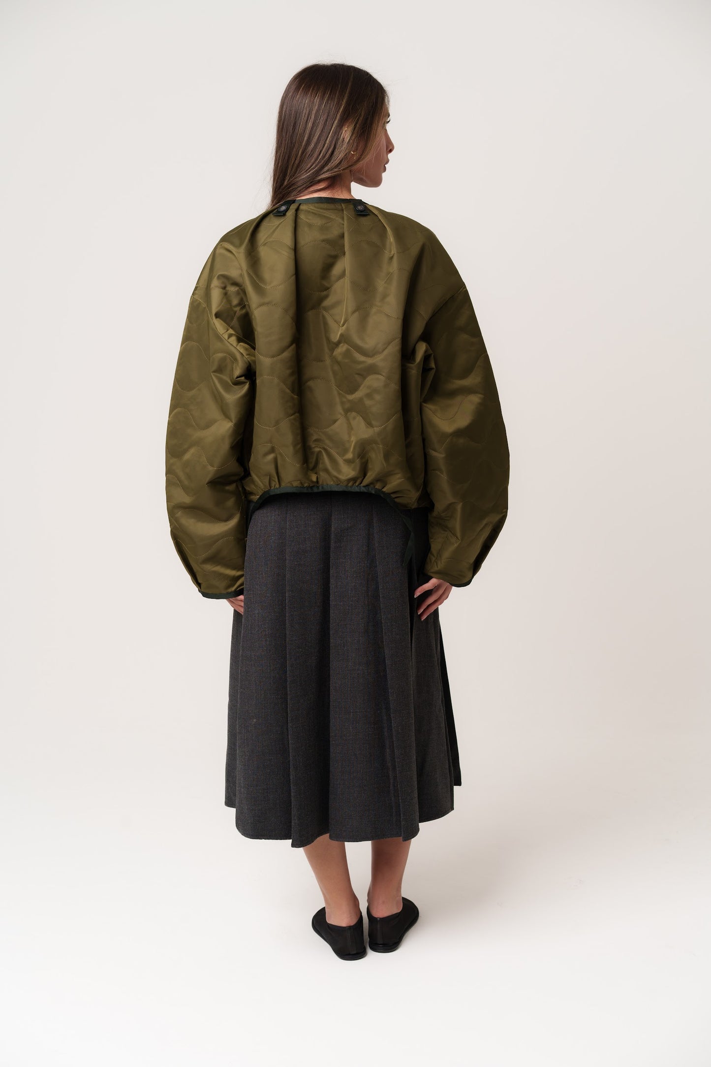 Olive Short Jacket