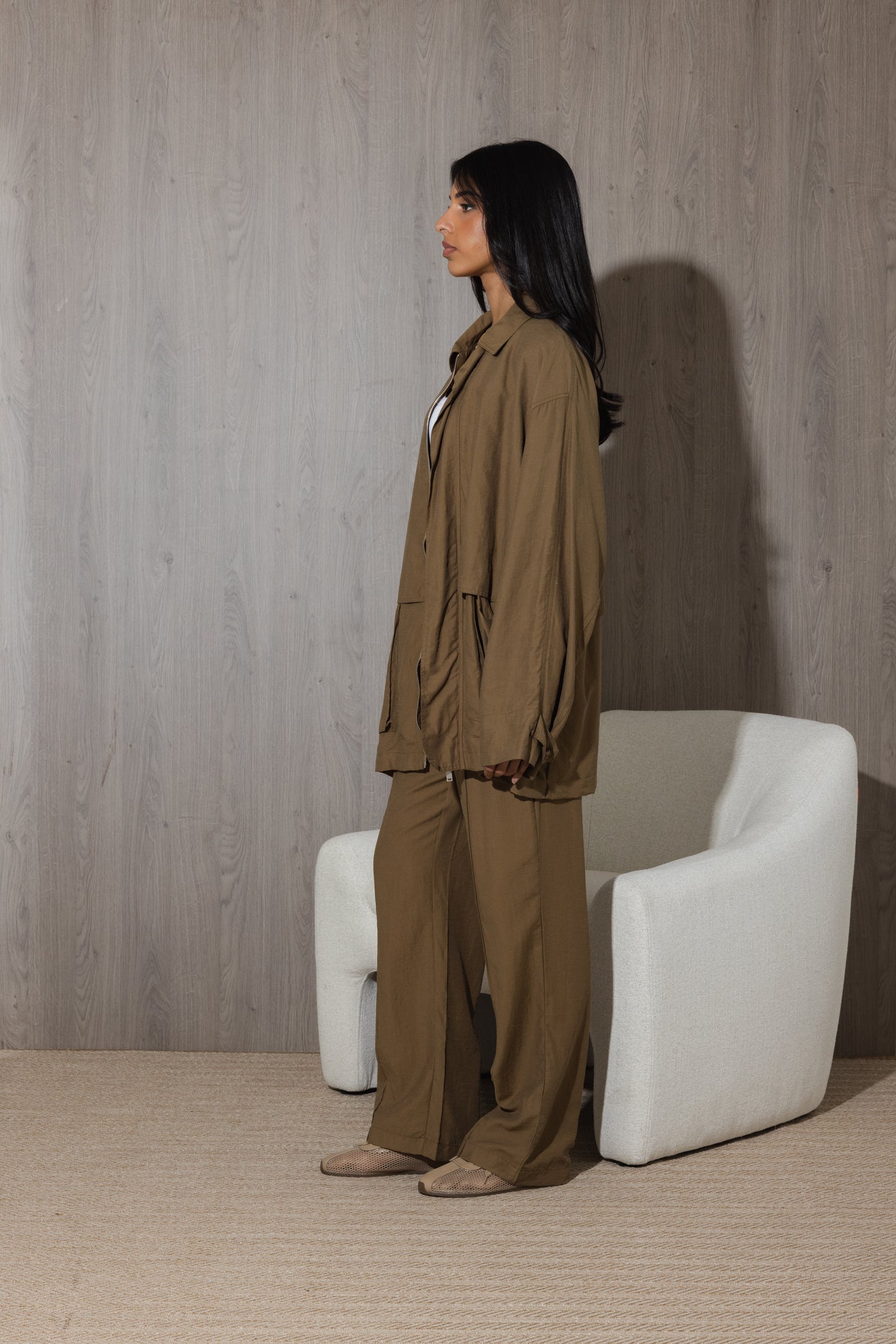 Casual Set in Caramel