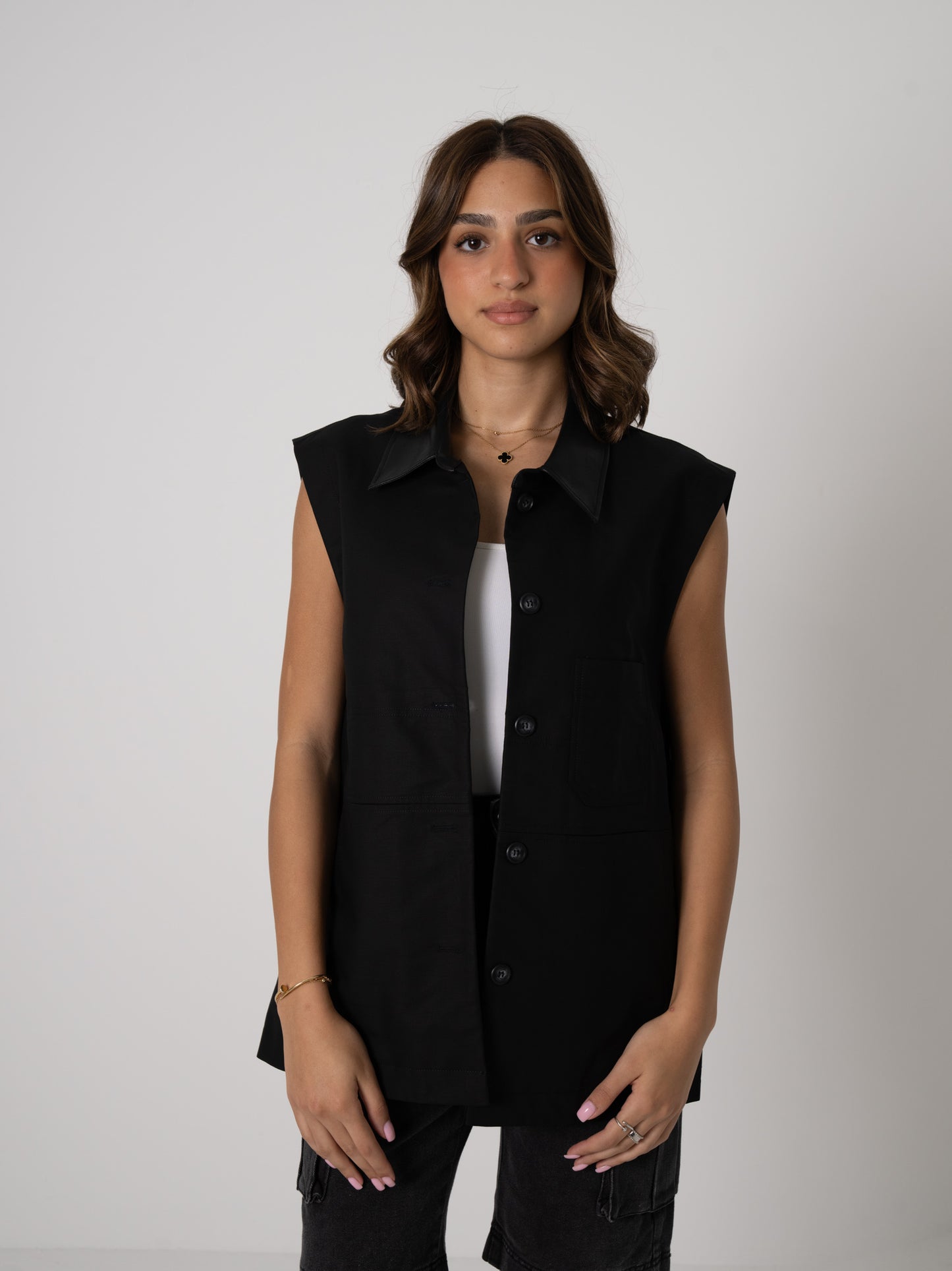 Collared Vest