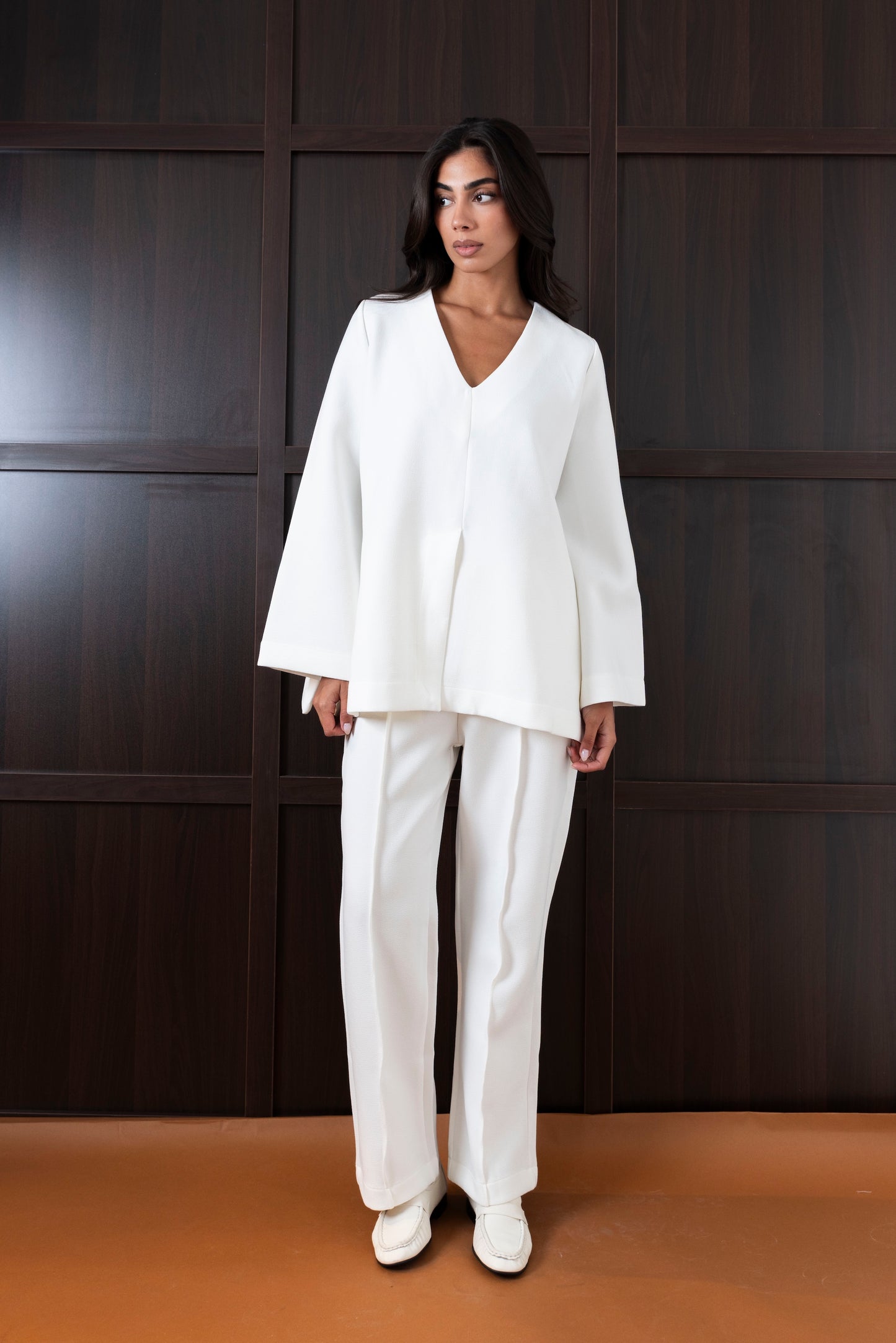 White Casual Set