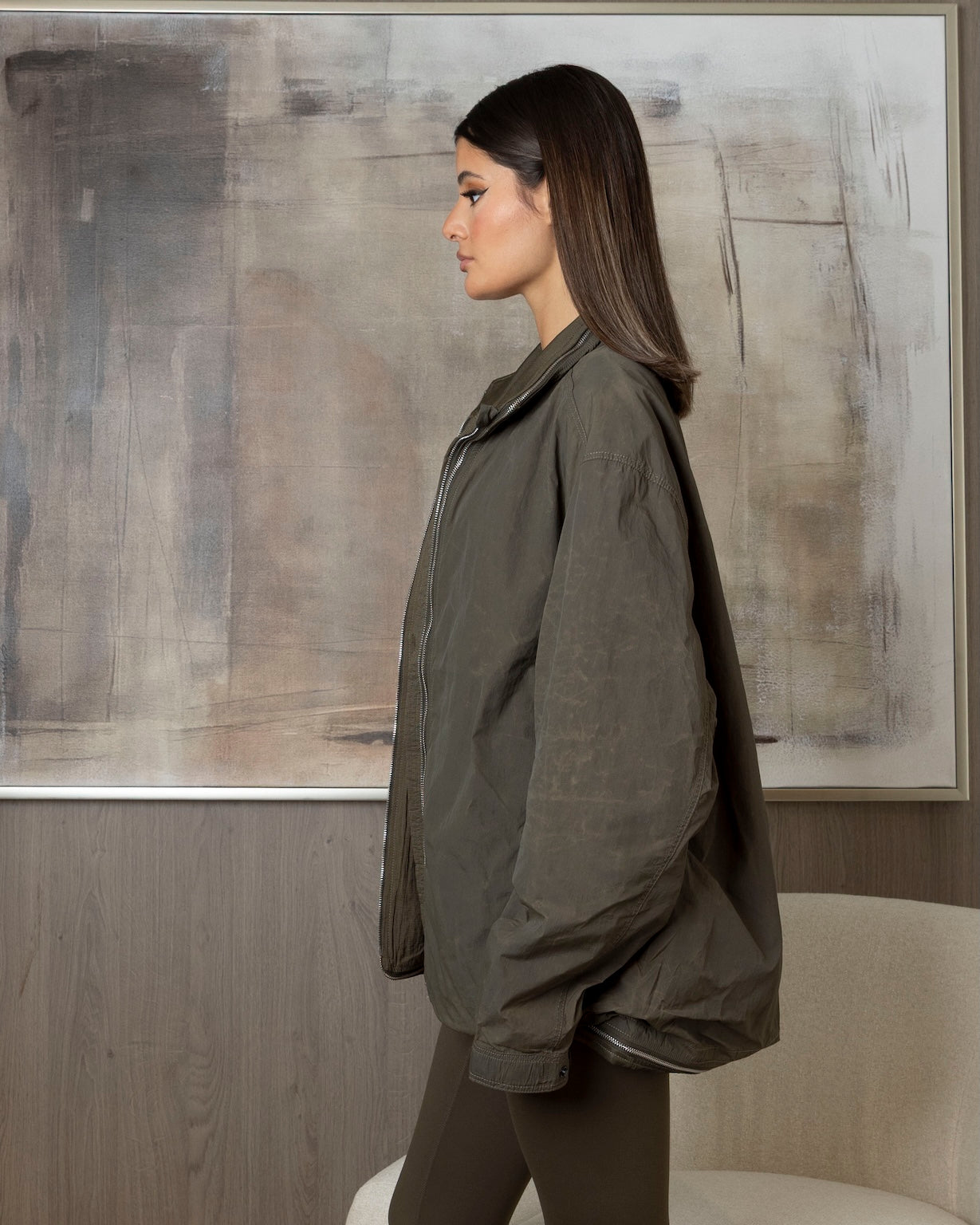 Olive Double Jacket