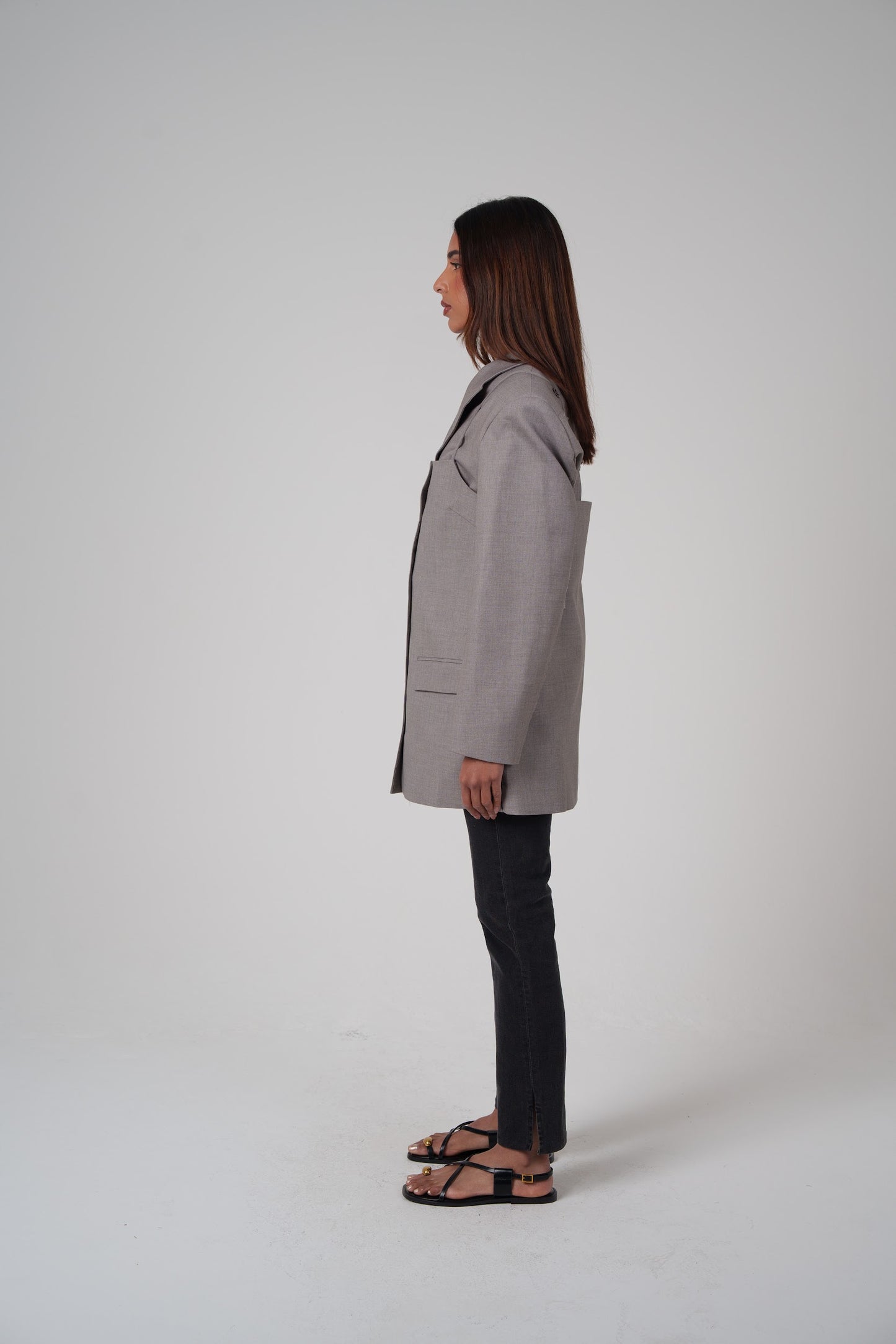 Structured Oversized 2 Piece Blazer