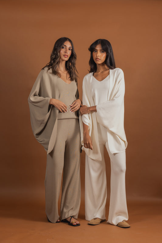 3 Piece Light Knit Lounge Set