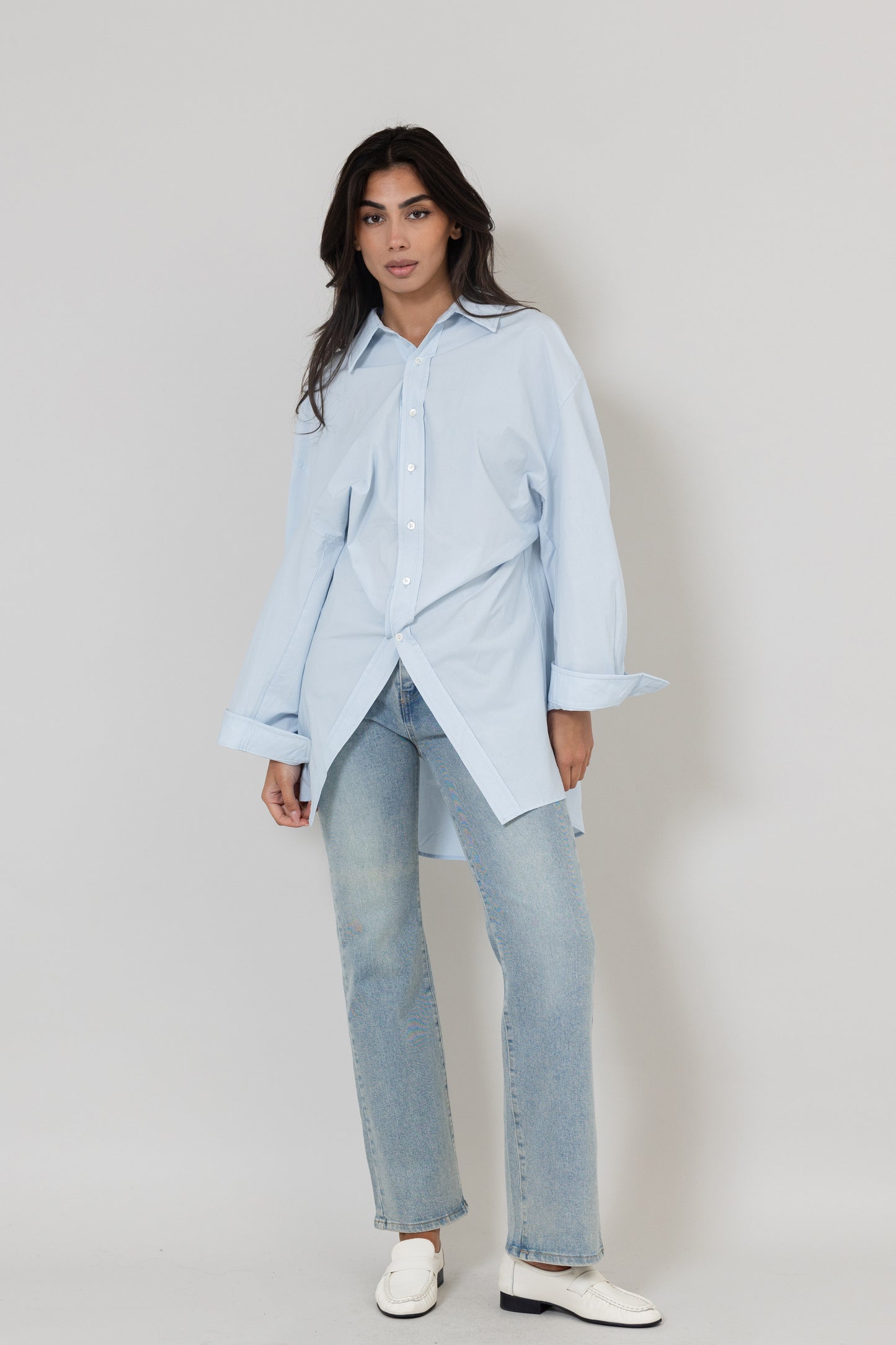 Twist Hem Shirt