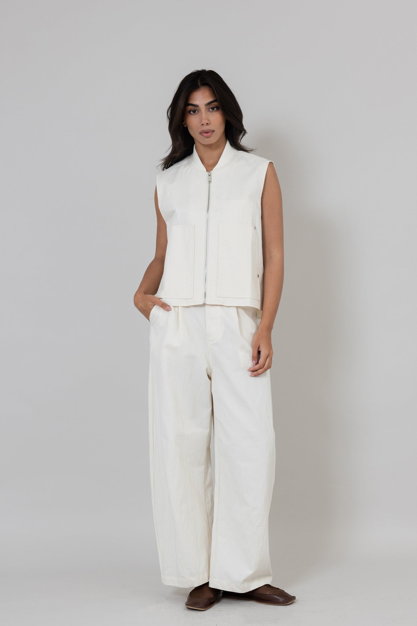 Vest & Balloon Pants Set