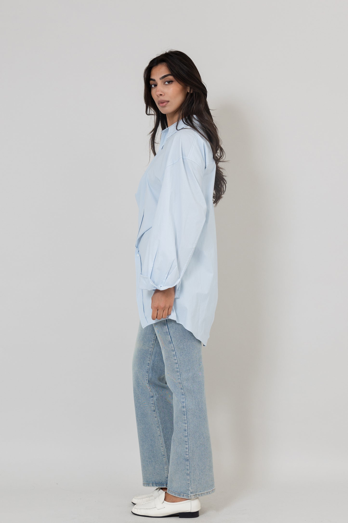 Twist Hem Shirt