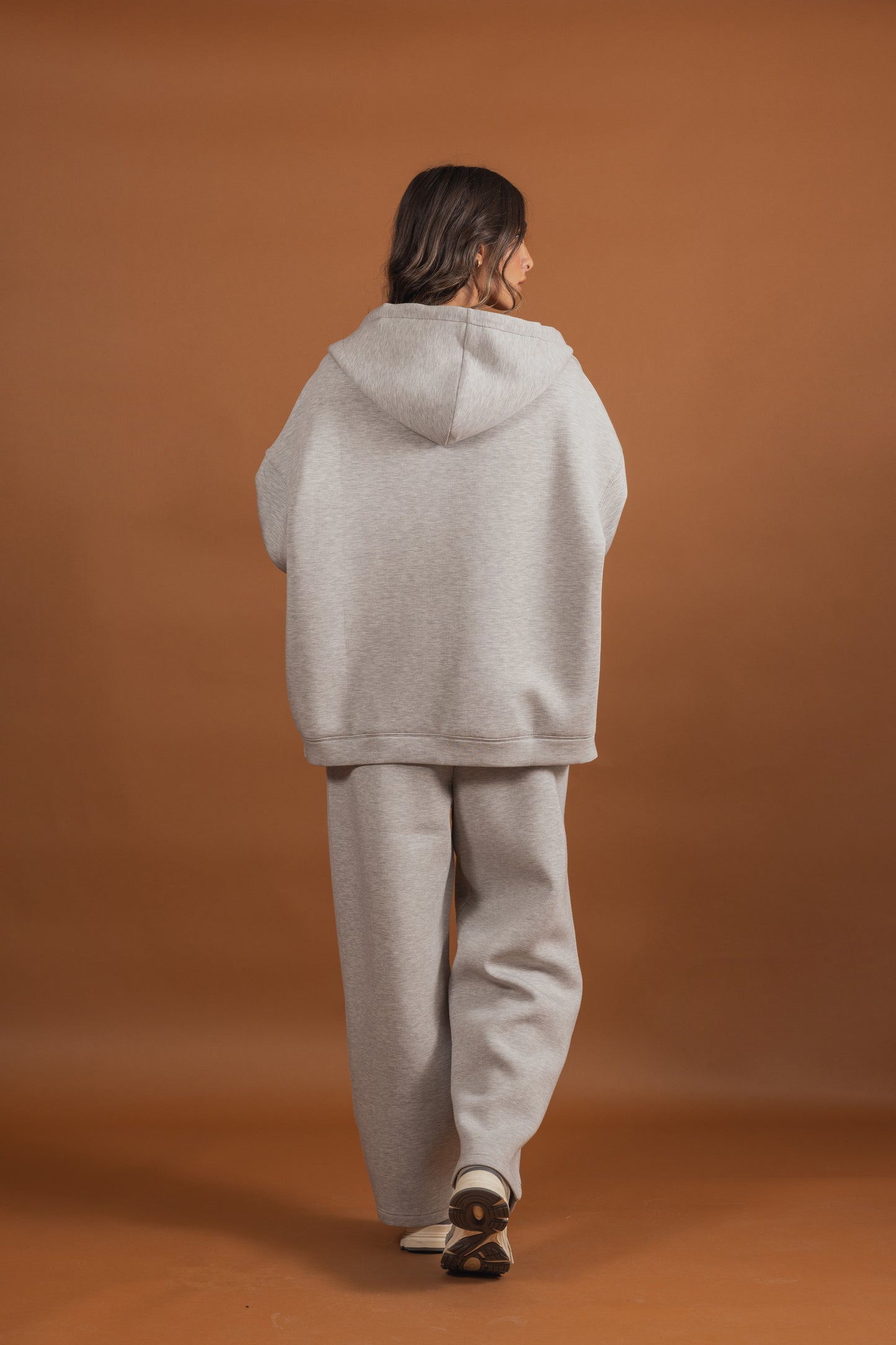 Grey Oversized Tracksuit