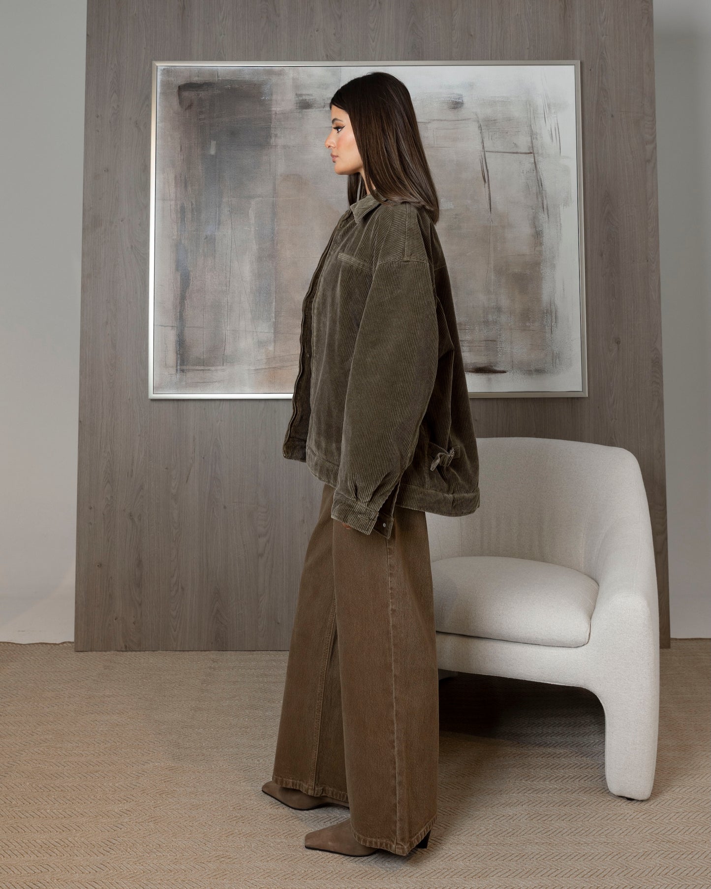 Corduroy Olive Jacket