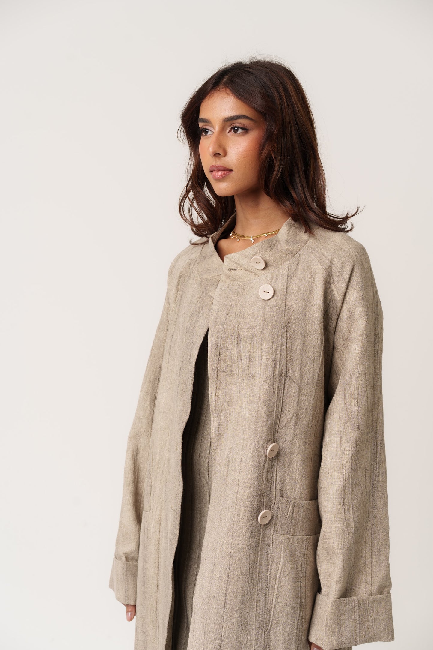 Long Textured Trench