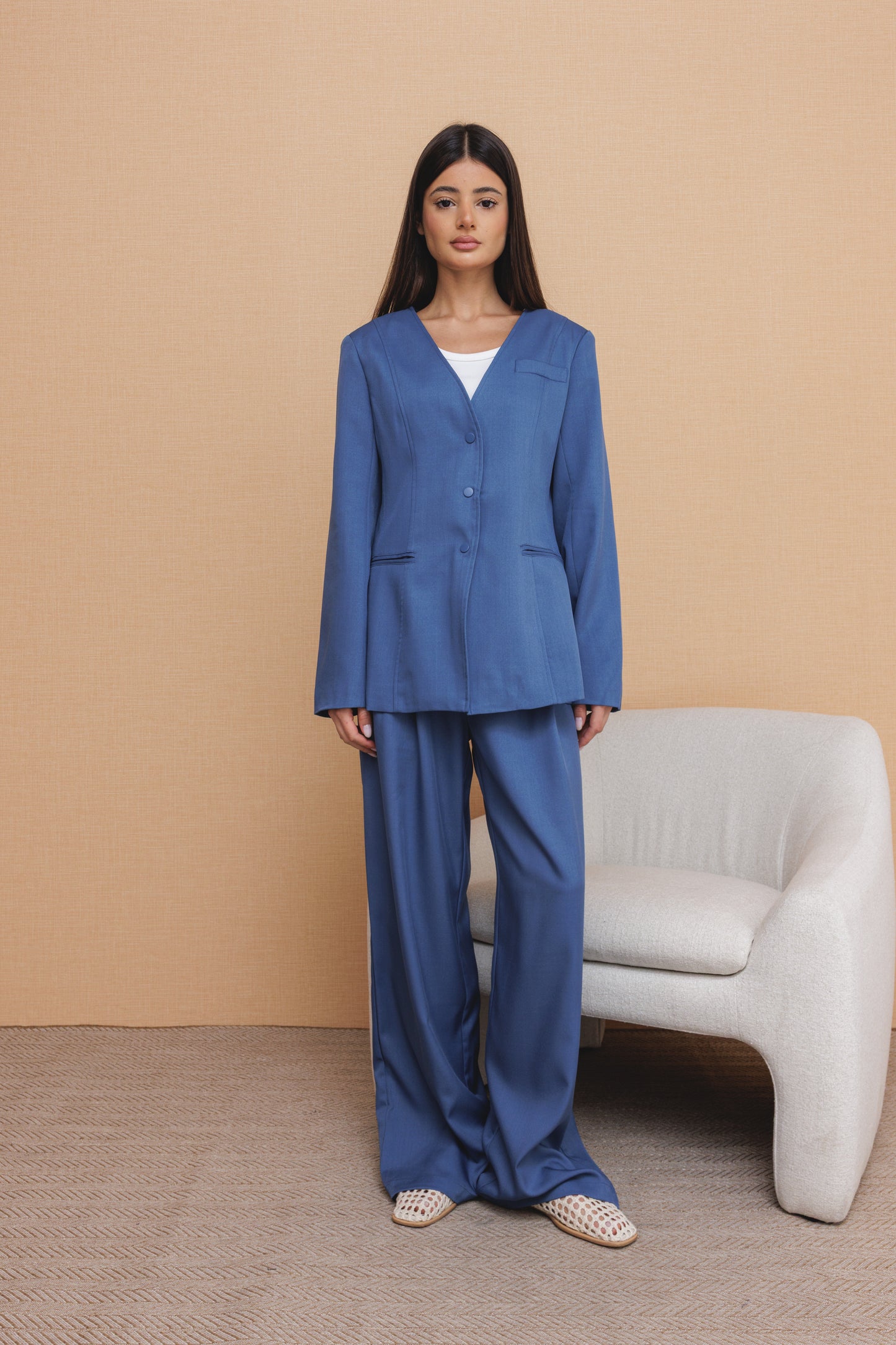 Blue Suit Set