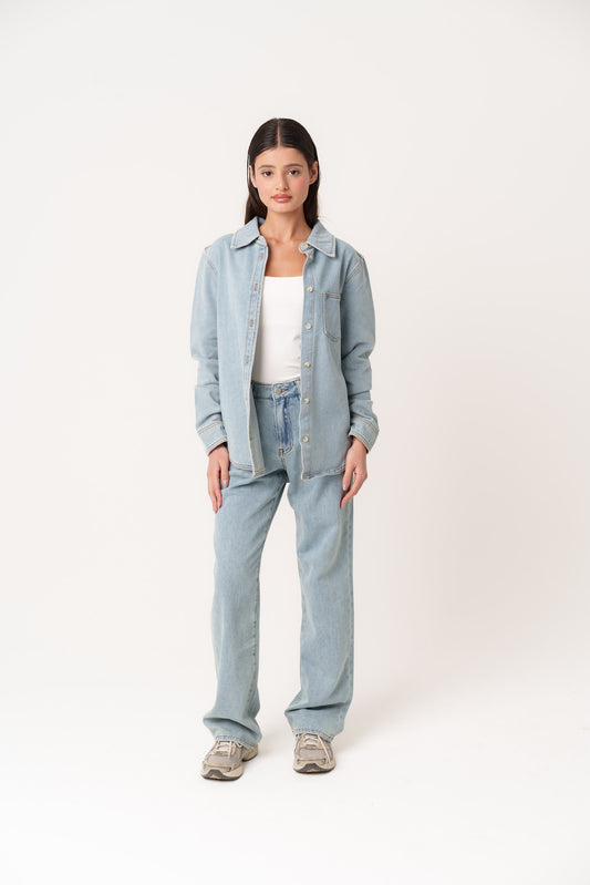 Light Blue Denim Set