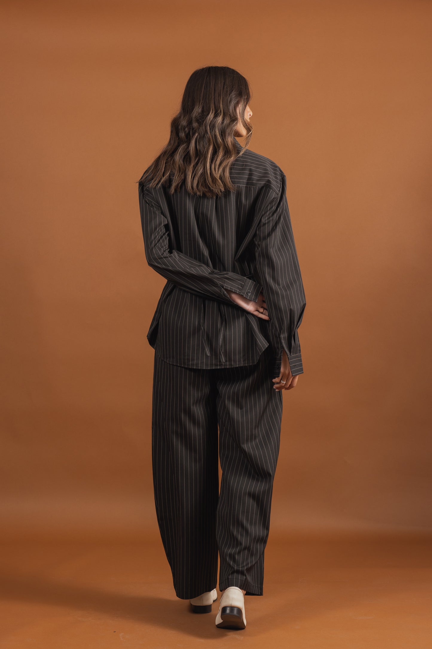Black Striped Set