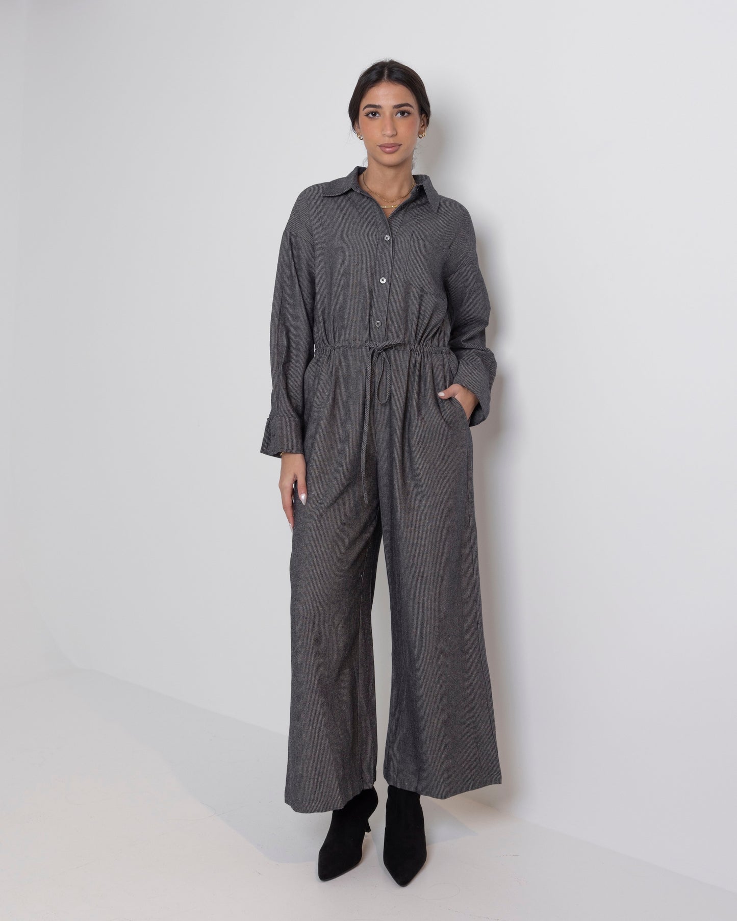 Grey Jumpsuit
