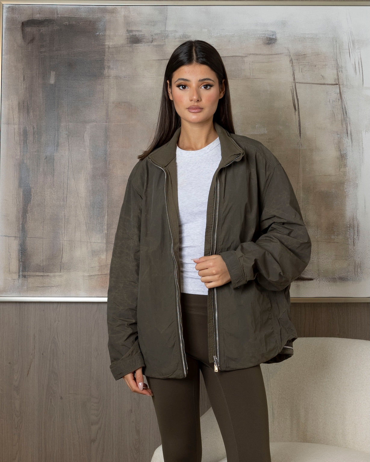 Olive Double Jacket