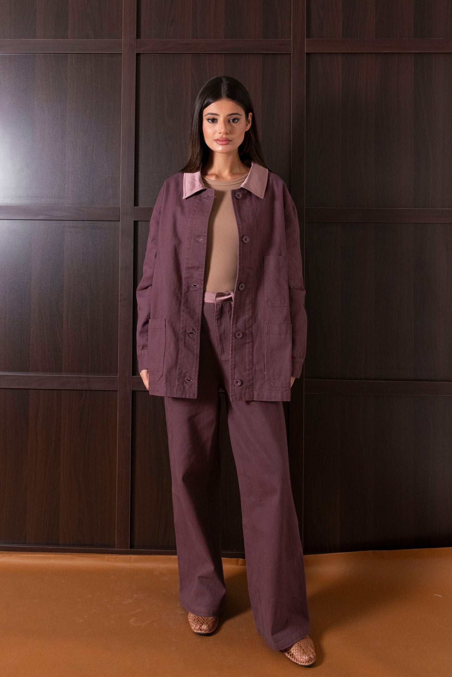 Set with Satin Detail