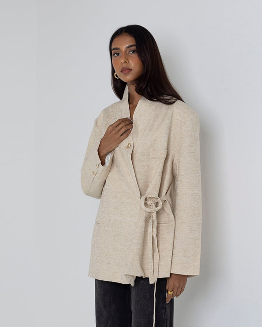 Wrap Tie Blazer