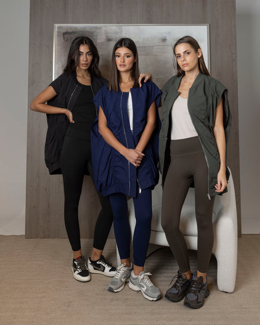 Leggings (Blue & Red)