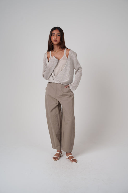 Overlay Grey Double Top