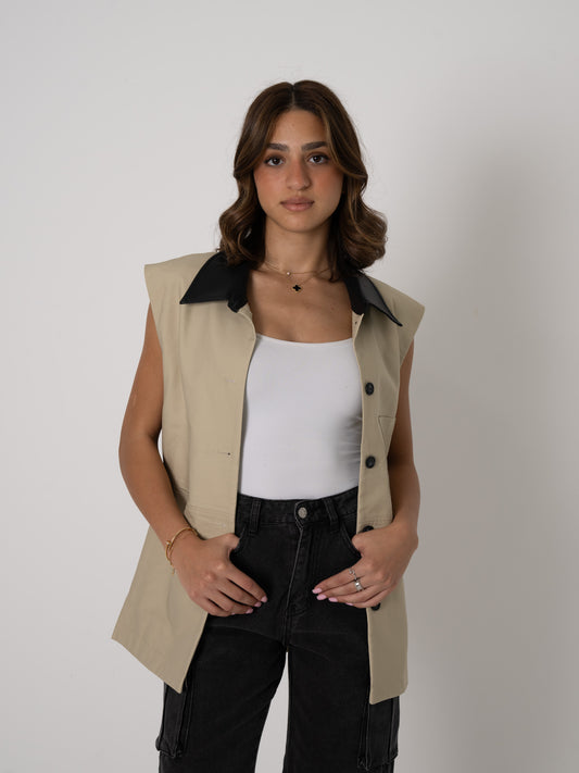 Collared Vest