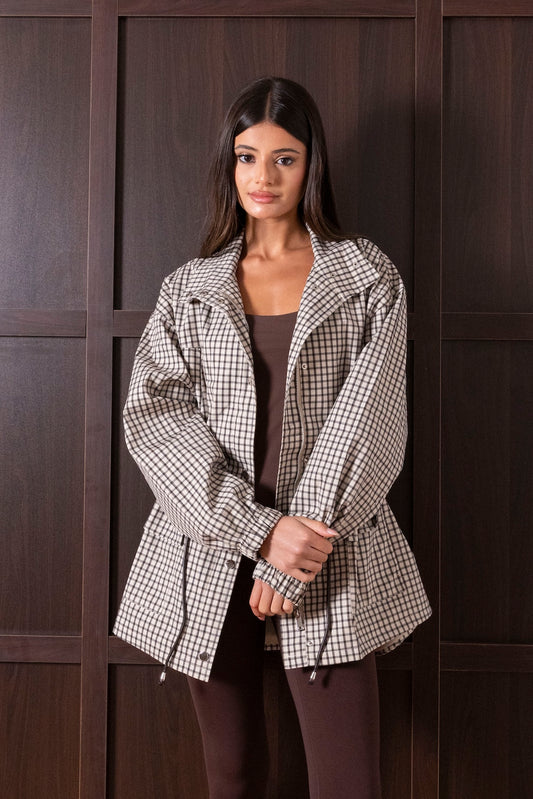 Lightweight Checked Jacket