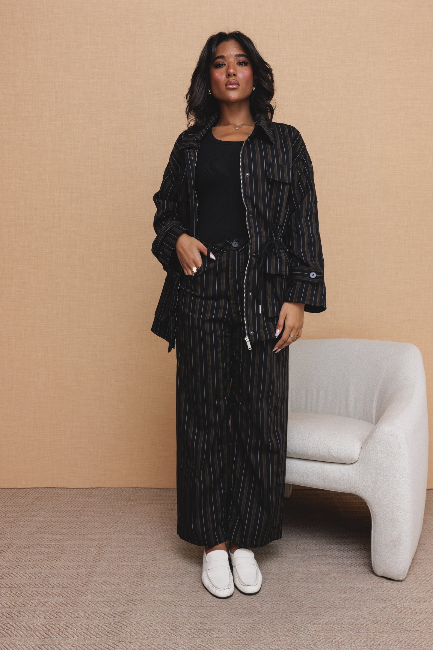 Striped Cargo Set
