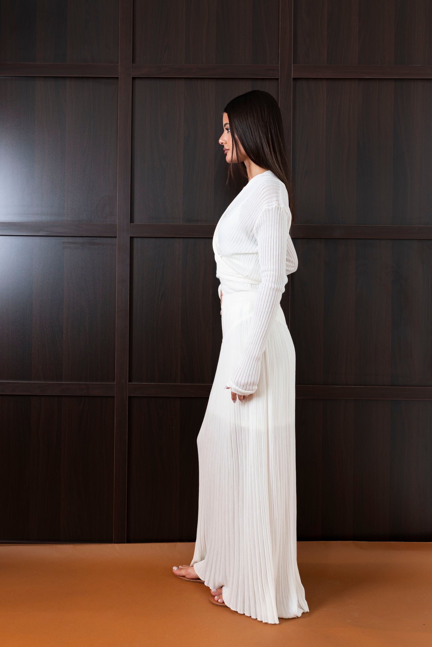 3 Piece Skirt Sets with Wrap Tops