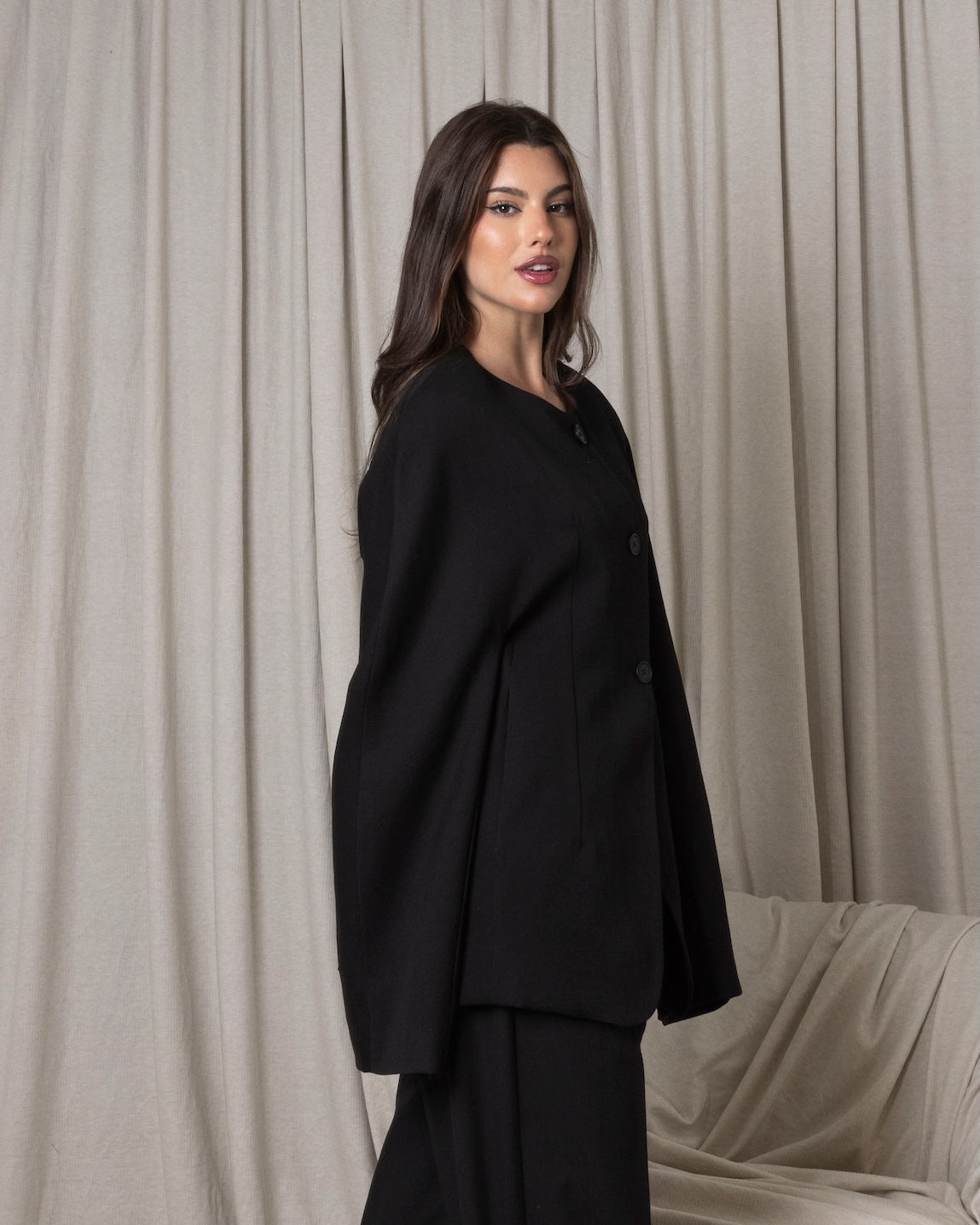 Black Oversized Blazer
