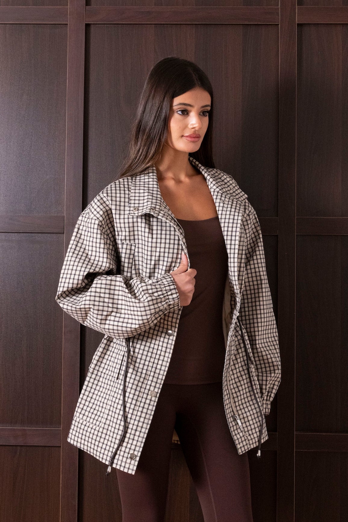 Lightweight Checked Jacket