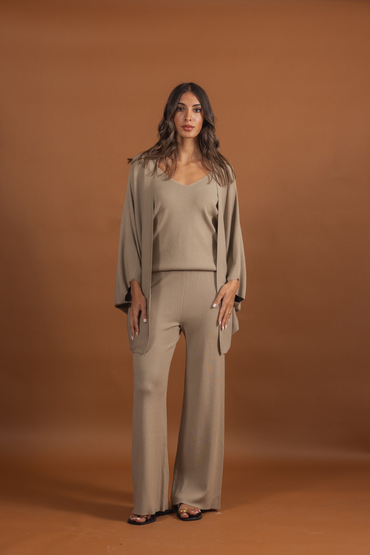 3 Piece Light Knit Lounge Set