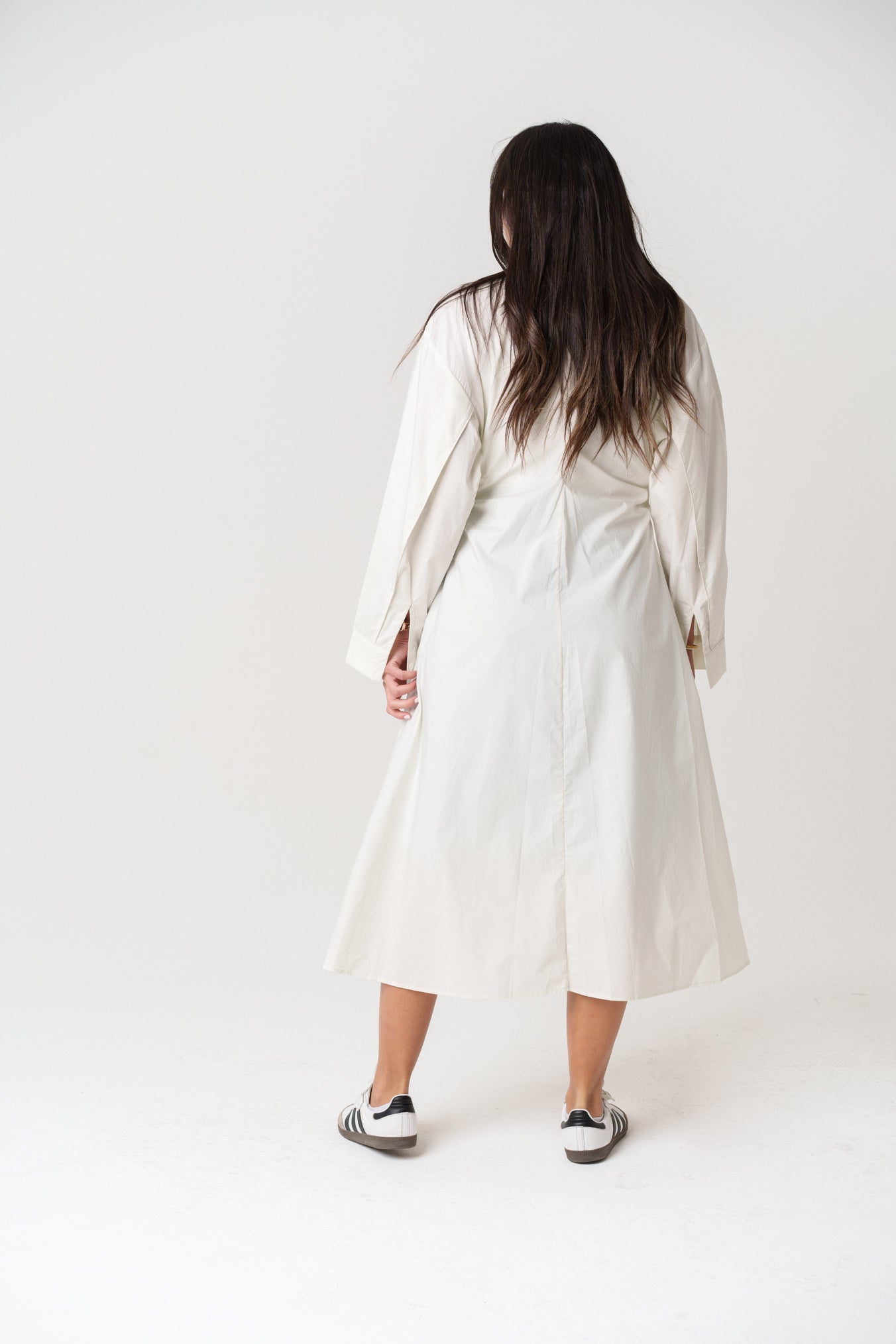 Long Waisted Poplin Shirt