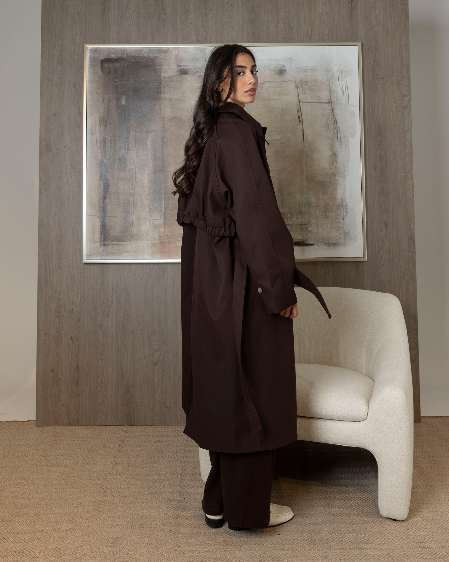 Long Buttoned Jacket