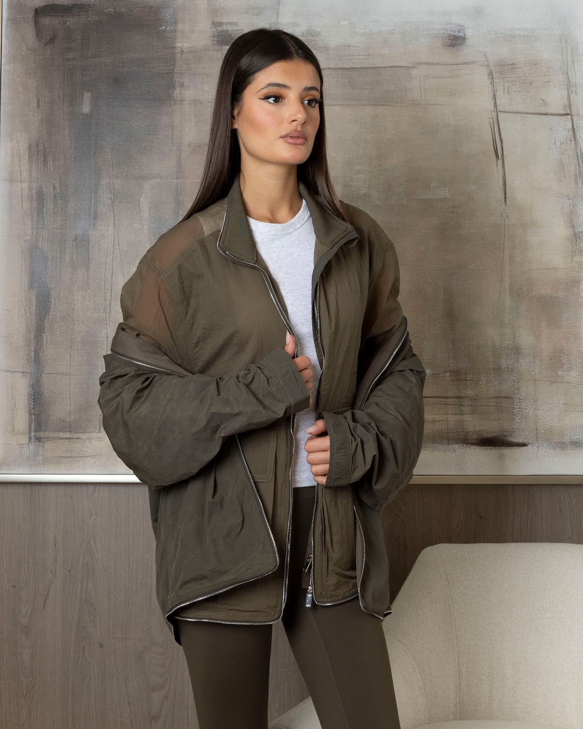 Olive Double Jacket